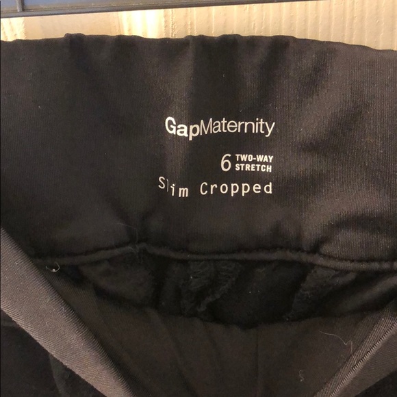 Gap Maternity Slim Cropped Pants Size 6 - Picture 3 of 4